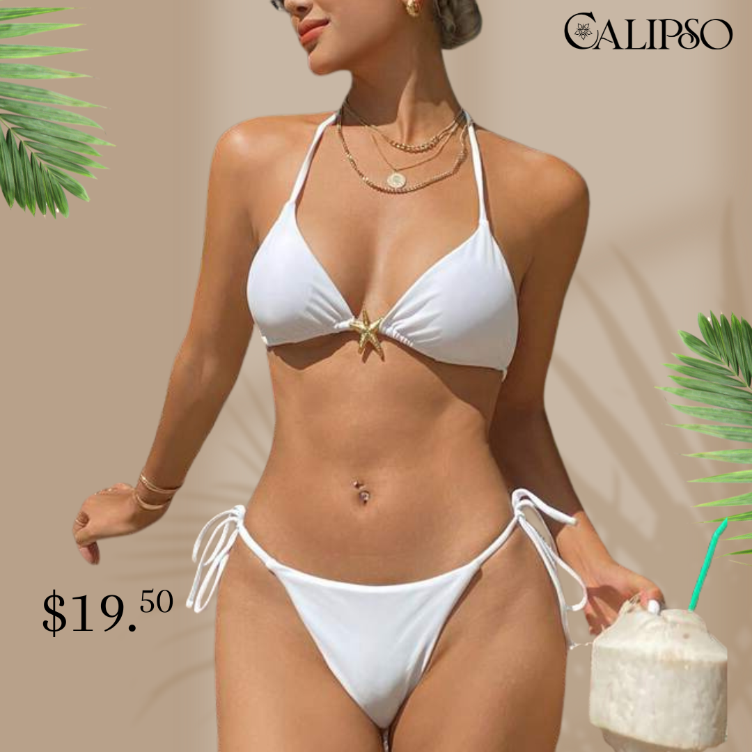Golden star bikini