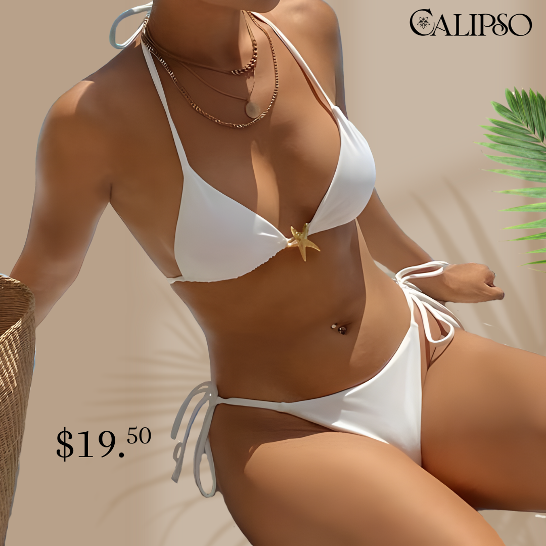 Golden star bikini