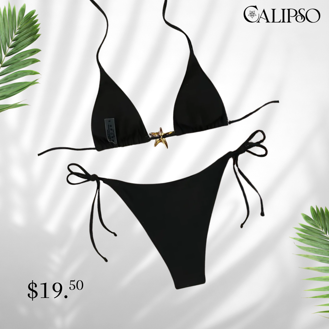 Golden star bikini