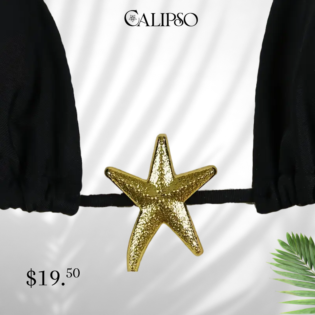 Golden star bikini