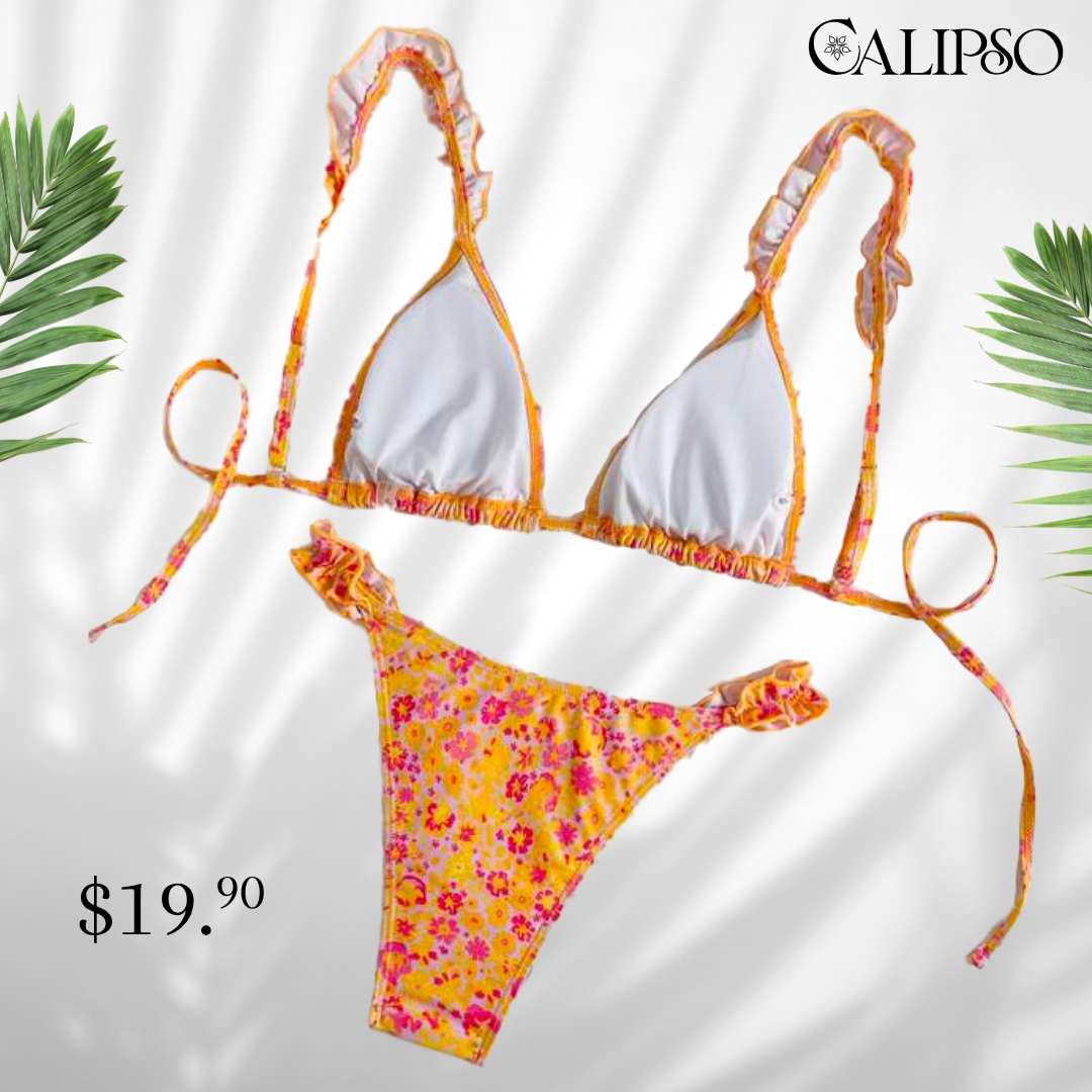 Orange carnival bikini