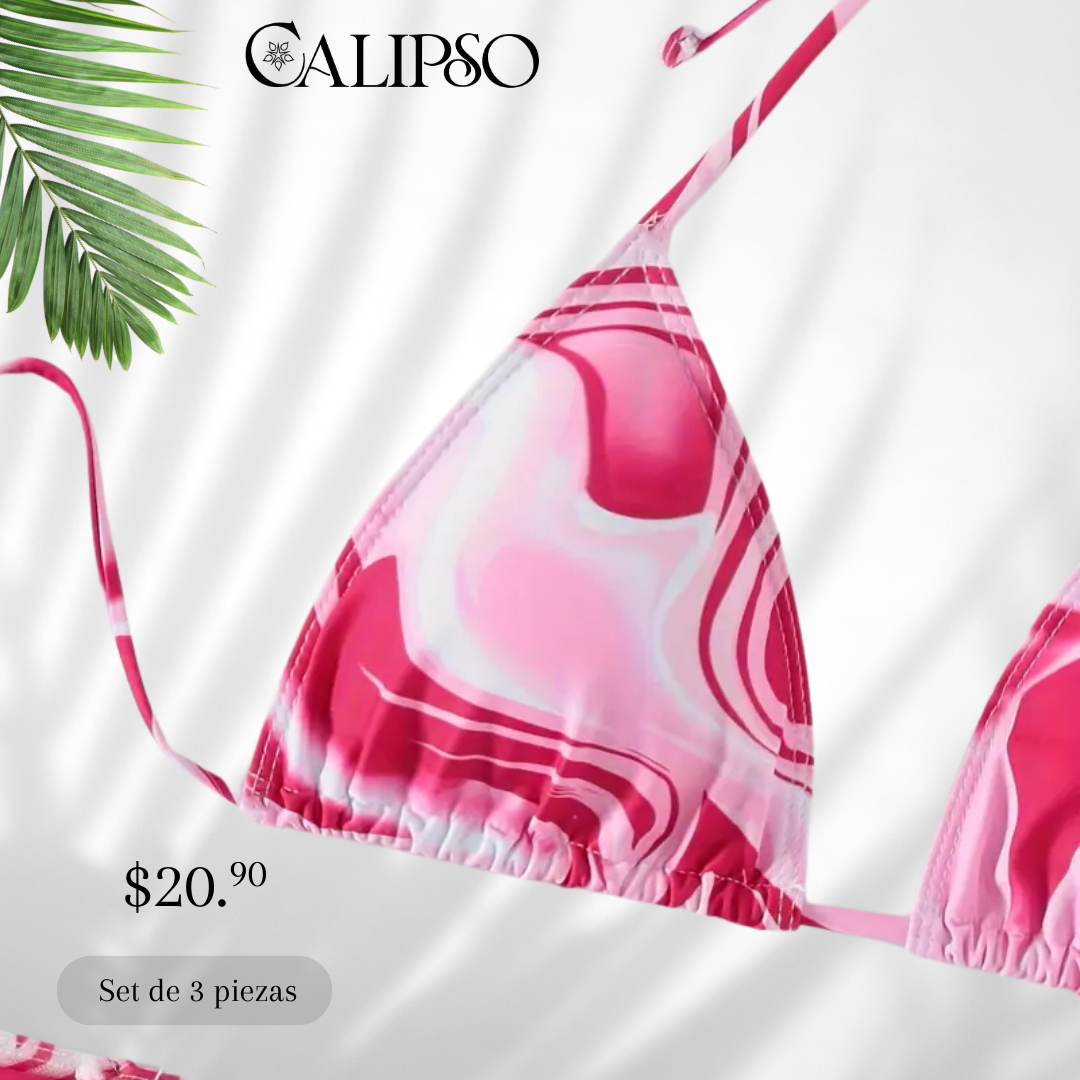 Pink party bikini
