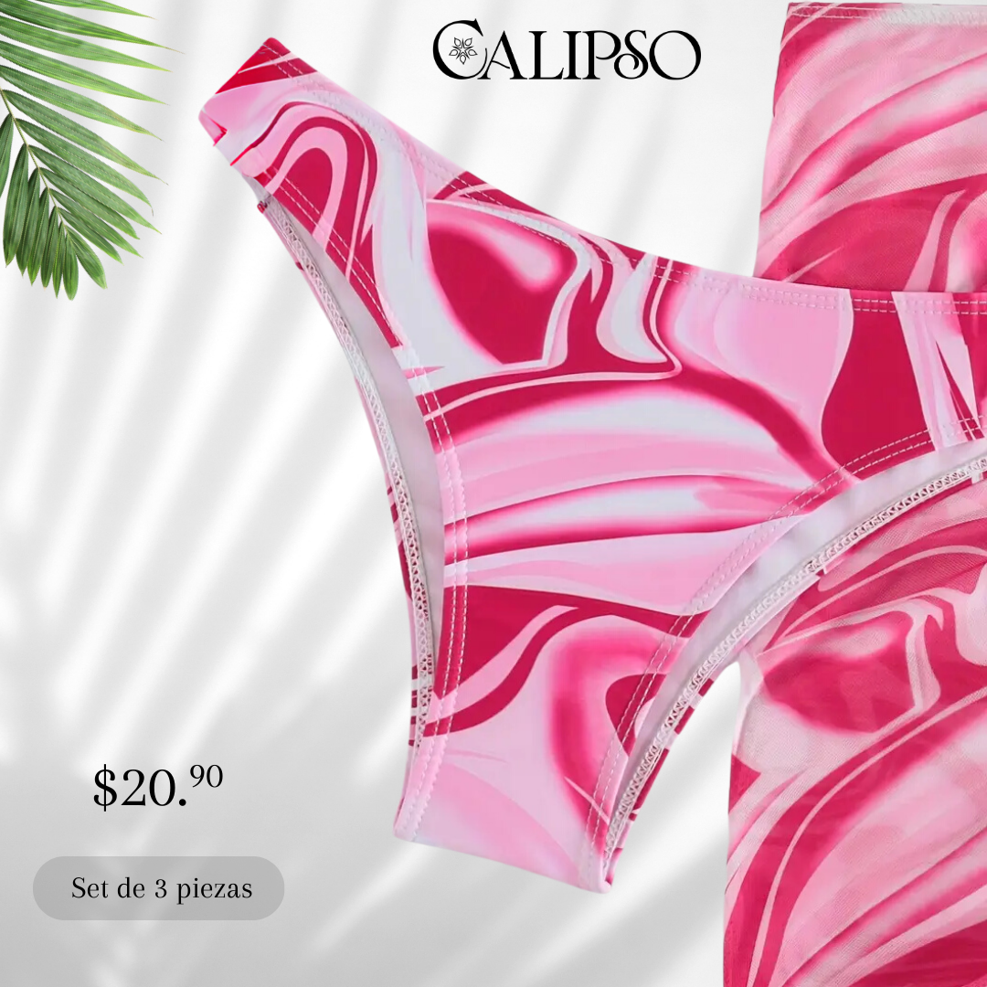 Pink party bikini