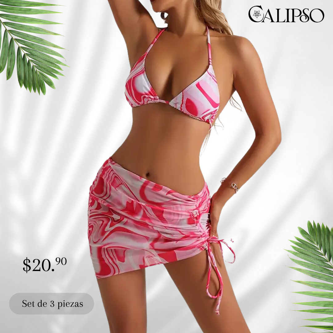 Pink party bikini