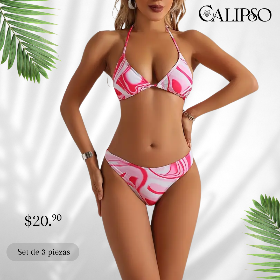 Pink party bikini