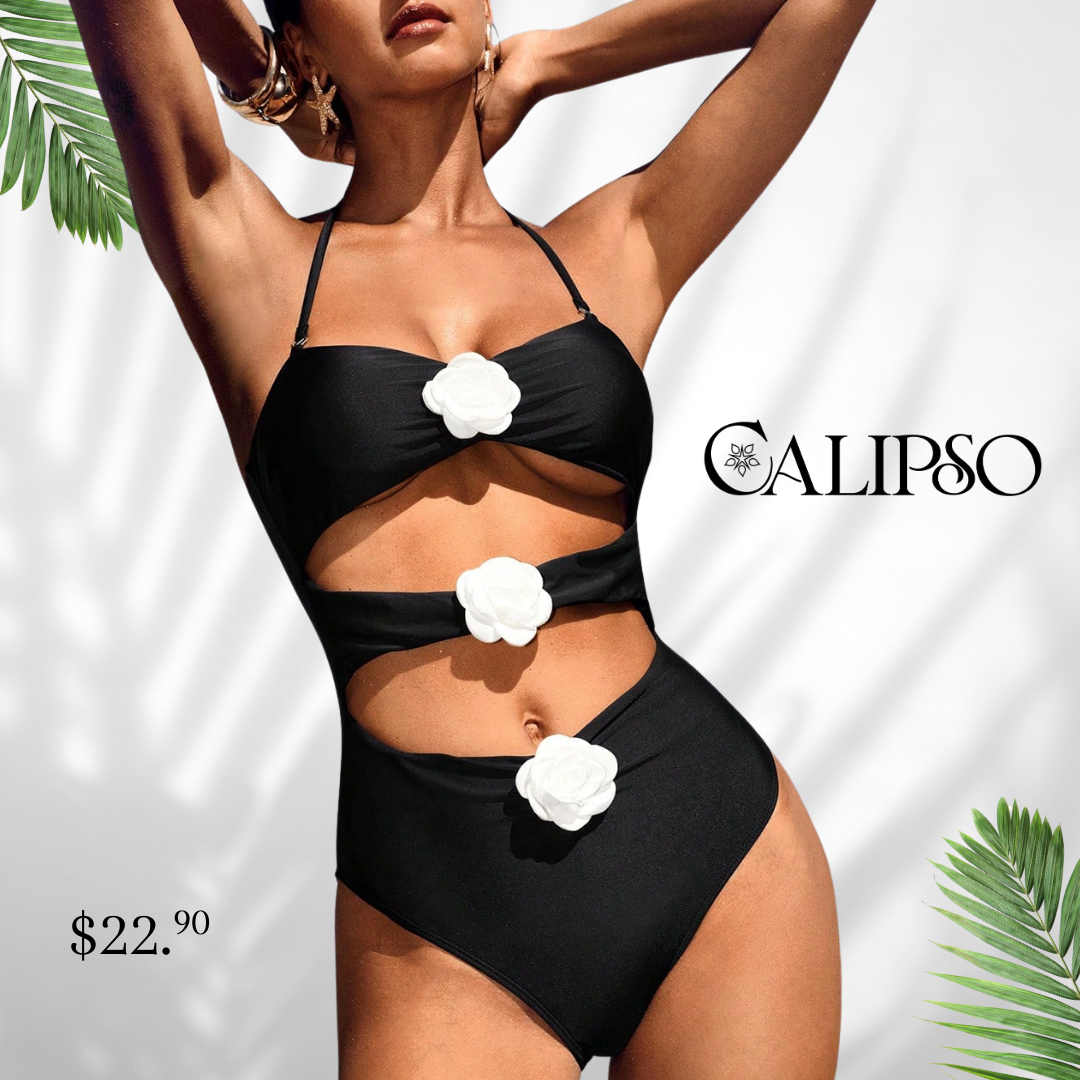 Roses of the pacific swimsuit
