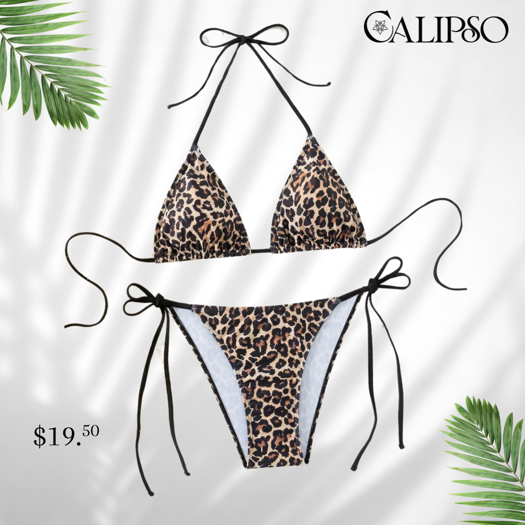 Jungle charm bikini