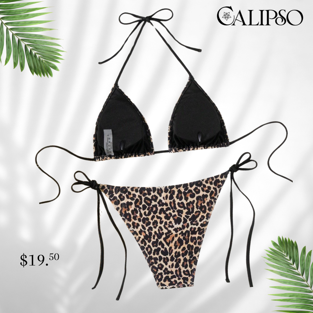 Jungle charm bikini