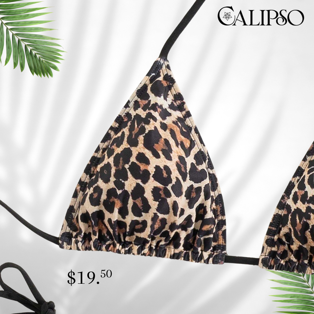 Jungle charm bikini