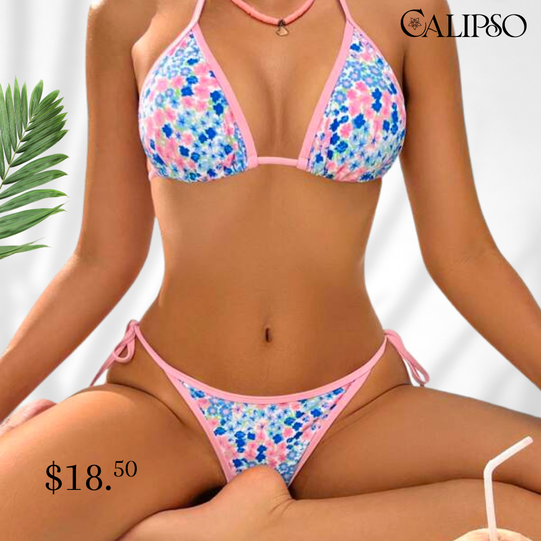 little flower bikini