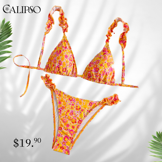 Orange carnival bikini