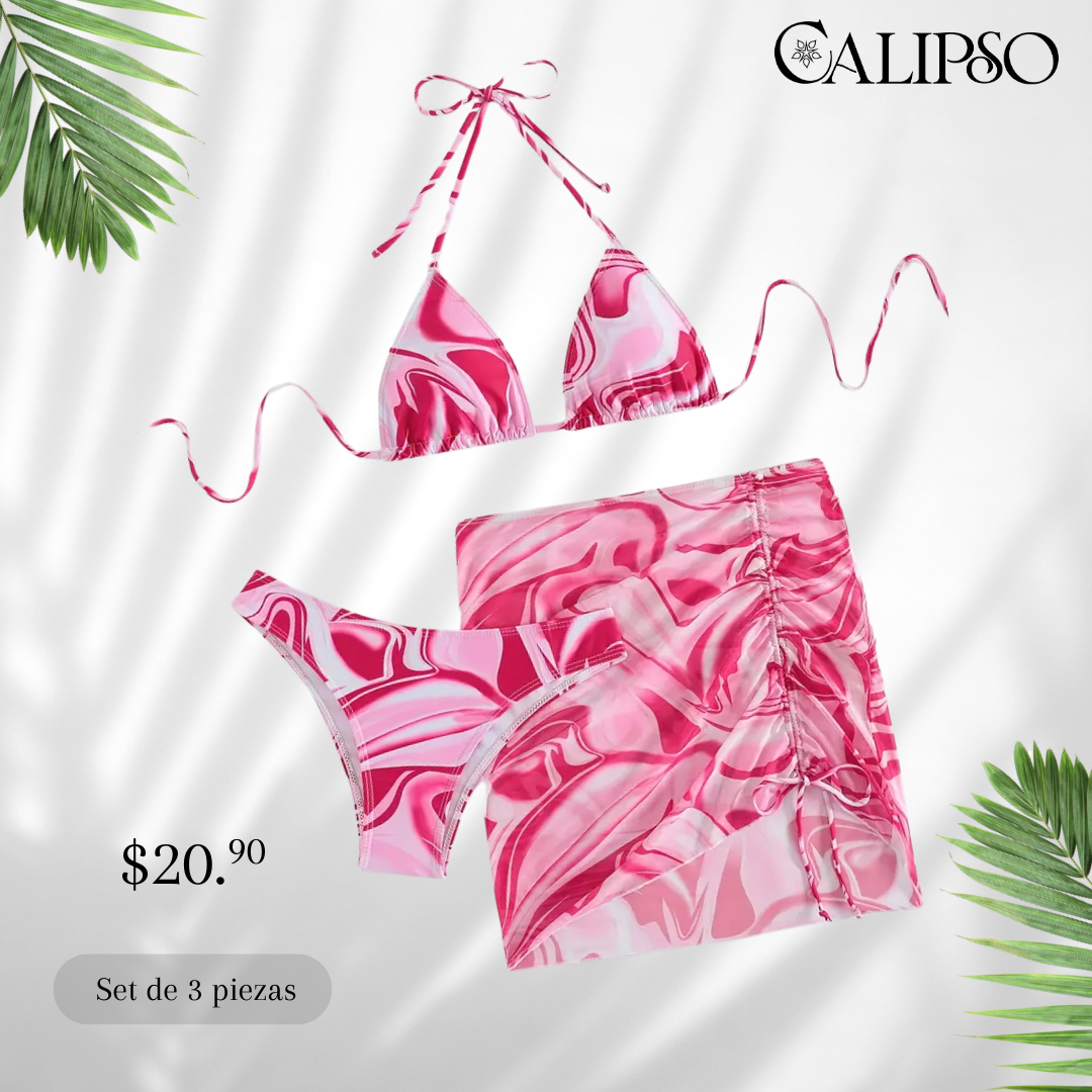 Pink party bikini