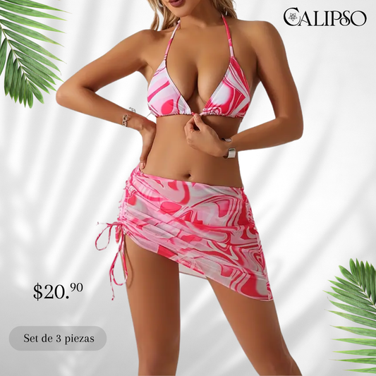 Pink party bikini