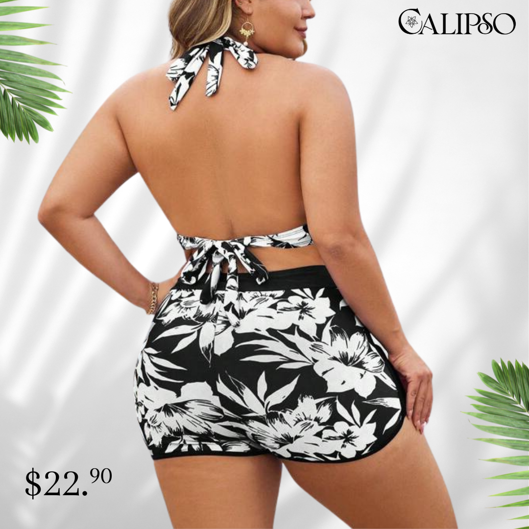 Tropical swimwear